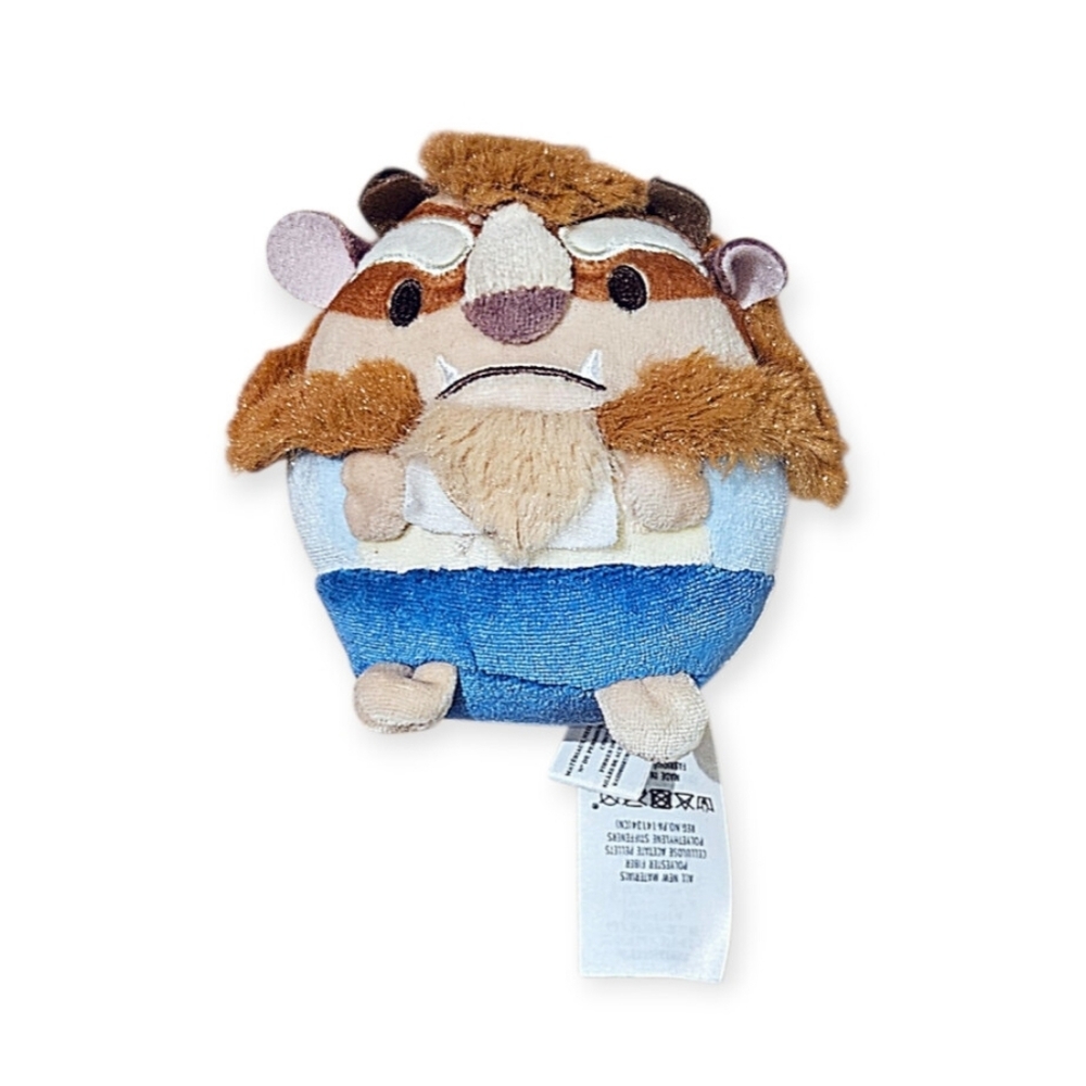 Disney Store Ufufy Small Beauty And The Beast Round Beast Plush